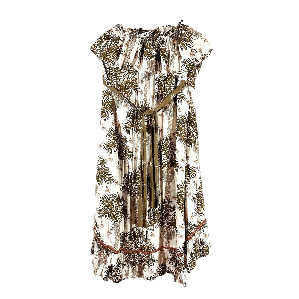 Tigerlily Gwendolyn strapless Maxi Dress Resort Vacation Womans 2 Anthropologie